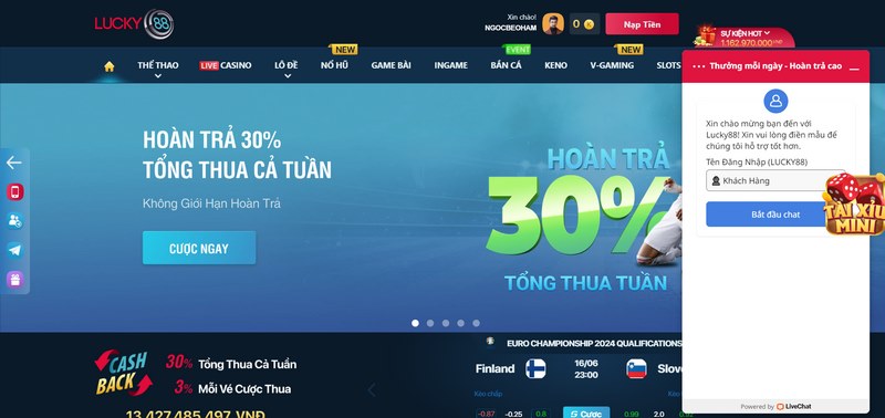 Lucky88 - Nhà cái cá cược nổi tiếng hàng đầu châu Á 3 Sân Chơi Hỗ Trợ Thành Viên Nhanh Chóng Và Tận Tình Mọi Lúc, Mọi Nơi