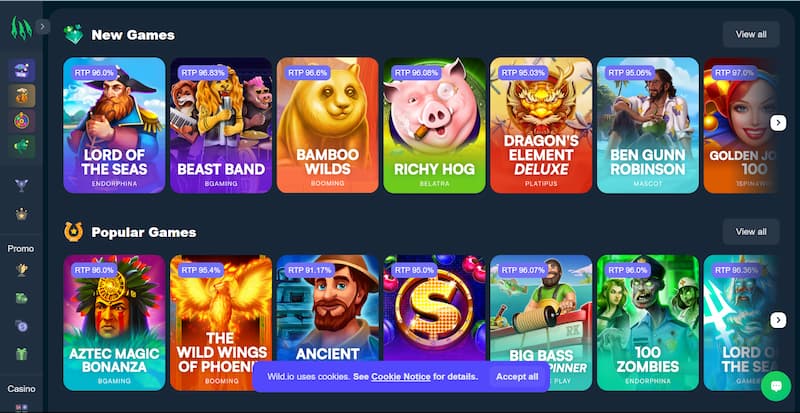 Wild.IO - Nhà cái cá cược UY TÍN và ĐẲNG CẤP nhất 2024 3 Các Sản Phẩm Tại Wild.io